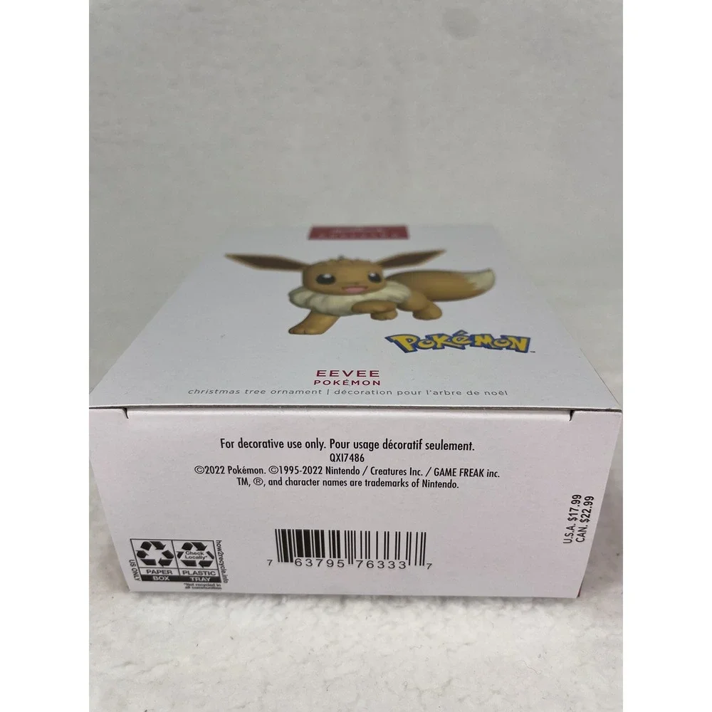 Hallmark Keepsake 2022 Pokemon Eevee Ornament NIB‎